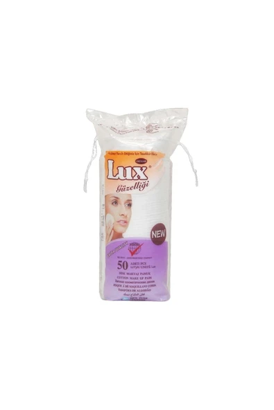 Lux Disk Makyaj Pamuğu 50'li