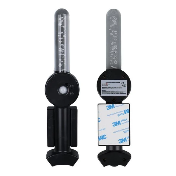 Ledx YD-24060 Mıktanıslı Rgb Renkli Usb Şarjlı 800 Mah 3 Kademeli Işıklı Sensörlü Duvar Aplik - 2