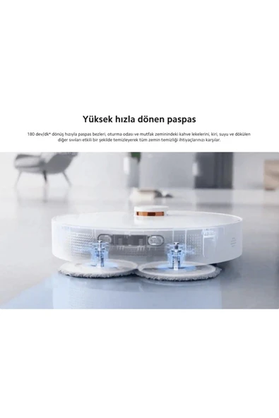 Xiaomi İstasyonlu Robot Süpürge 6000pa Sesli Kontrol Robot Vacuum-hepsi Bir Arada Otomatik Robot Süpürge - 6