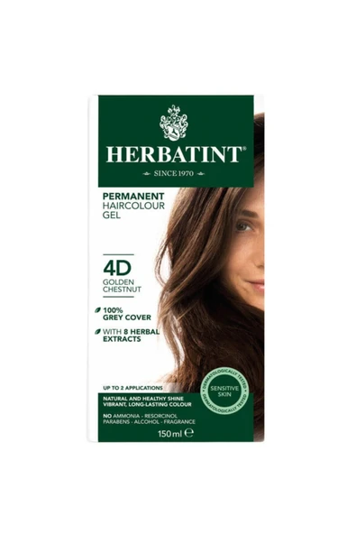 Herbatint Golden Chestnut 4D Saç Boyası