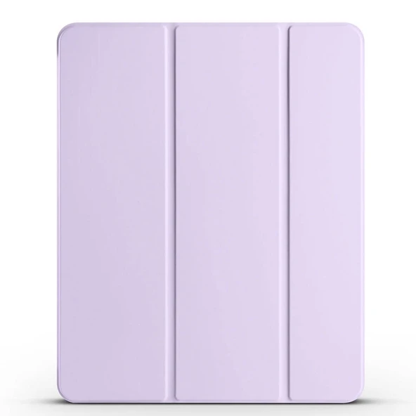 Apple iPad Air 10.9 2022 (5.Nesil) Zore Smart Cover Kalem Bölmeli Standlı 1-1 Kılıf