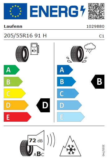 Laufenn 205/55 R16 91H G Fit 4S LH71 Dört Mevsim Lastiği 2025 Üretim - 2