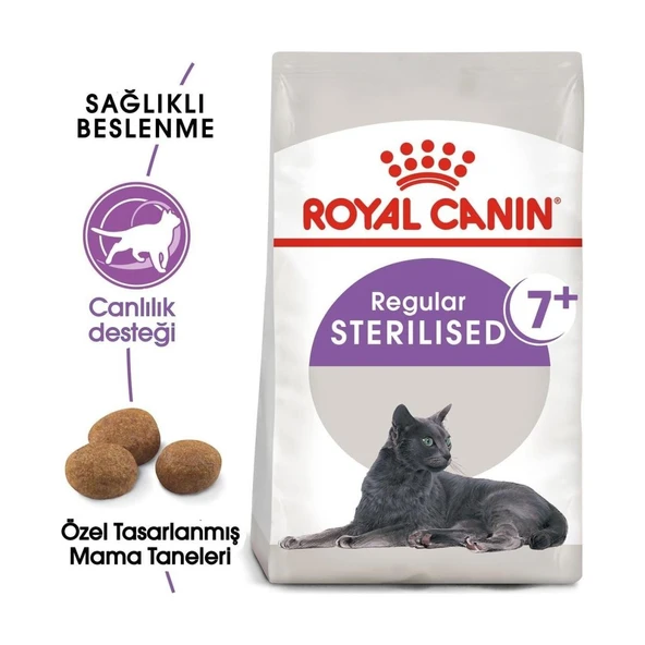 Sterilised +7 Kısırlaştırılmış Yaşlı Kedi Maması 3.5kg - Resim 5