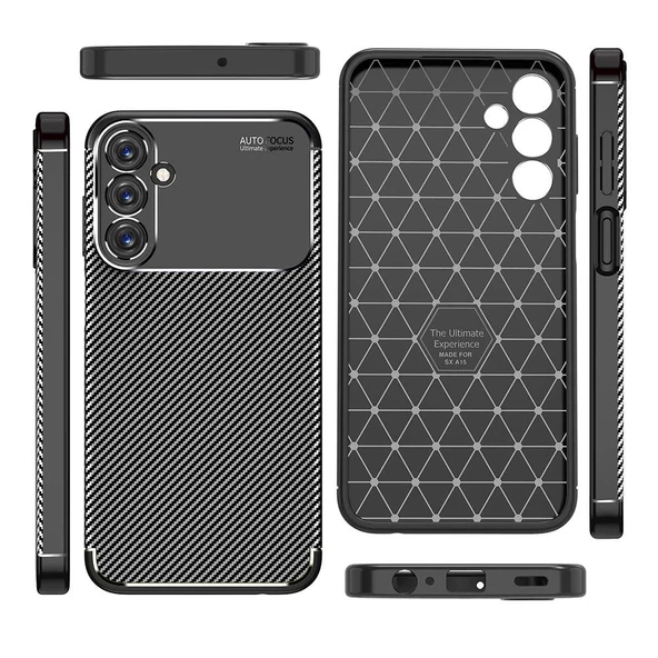 Galaxy A15 Kılıf Zore Negro Silikon Kapak - 4