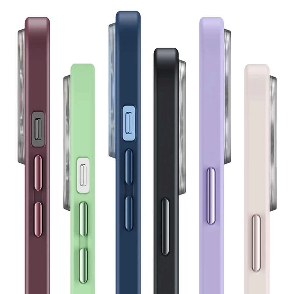 Apple iPhone 13 Pro Kılıf Zore Mokka Wireless Kapak - Resim 2