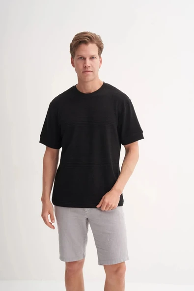 Cazador Polo Yaka Regular Fit Örme Dokulu Tişört 4207 ürün görseli 1