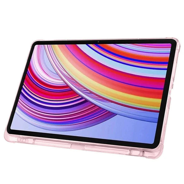 Xiaomi Poco Pad Kılıf Zore Tri Folding Kalem Bölmeli Standlı Kılıf - 5