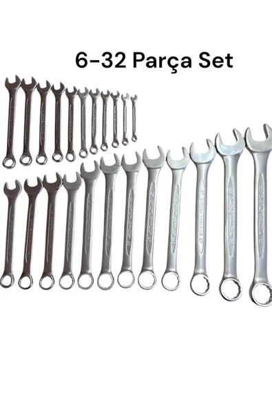 Anahtar Takımı Kombine Yıldız Ve Düz 6-32 (23PCS) - 3