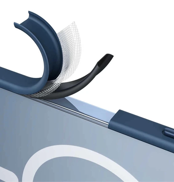 Apple iPhone 13 Pro Kılıf Zore Mokka Wireless Kapak - Resim 6