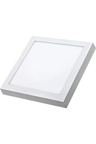 CATA CT-5234 Panel LED Armatür Sıcak Beyaz Kare Sıva Altı Işık 18W Metal Kasa 3200k