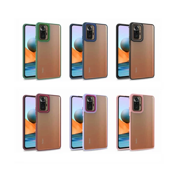Xiaomi Poco M5S Kılıf Zore Flora Kapak - 3