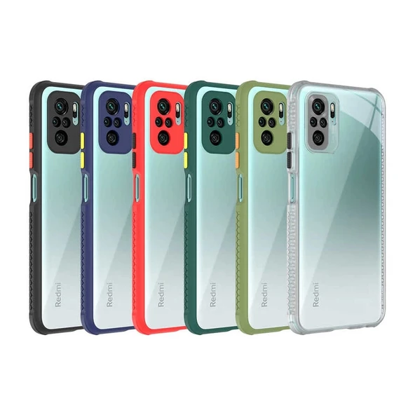 Xiaomi Poco M5S Kılıf ​​Zore Kaff Kapak - 5