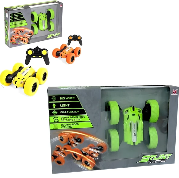 Stunt Racing Kumandalı Çılgın Araba C014 - 2