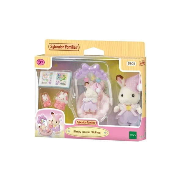 Nessiworld 5806 Sylvanian Families Kardeşler Uyku Seti +3 yaş