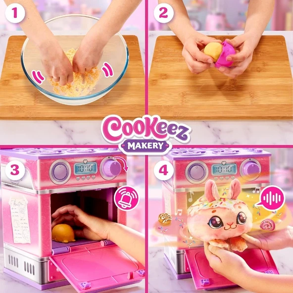 Cookeez Sihirli Fırın Oyun Seti CKE00000 Mavi Fırın - 5