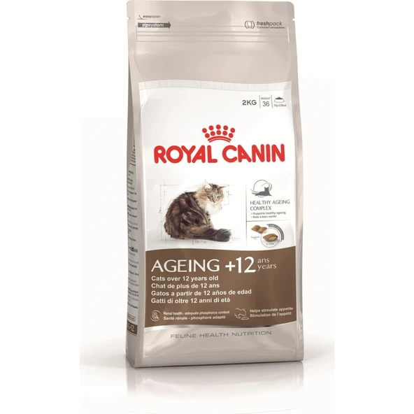 Ageing +12 Yaşlı Kediler İçin Mama 2 Kg.
