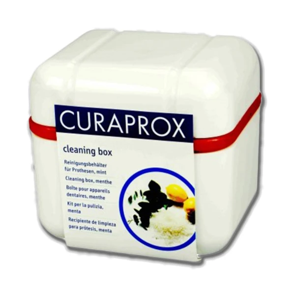TechTic BDC112Curaprox Diş Protezleri Ve Diş Telleri İçin Temizleme Kutusu Dental Cihaz Kutusu - 7