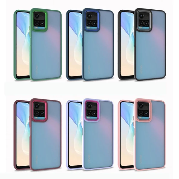 Vivo Y32 Kılıf Zore Flora Kapak - 2