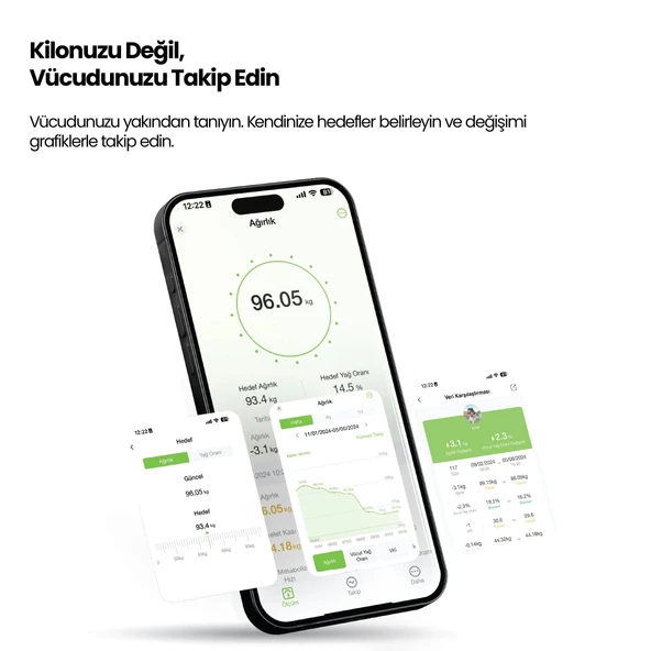 Relux RBS2000 Akıllı Vücut Analiz Tartısı - 4
