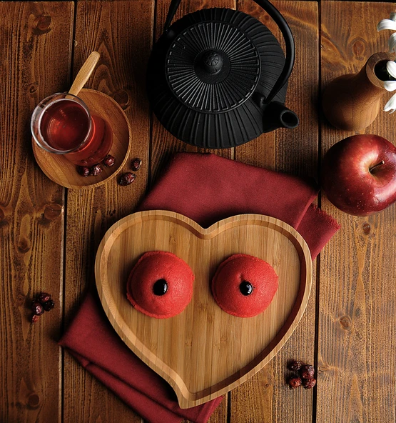 Amor - Kalp Tepsi Küçük - 1