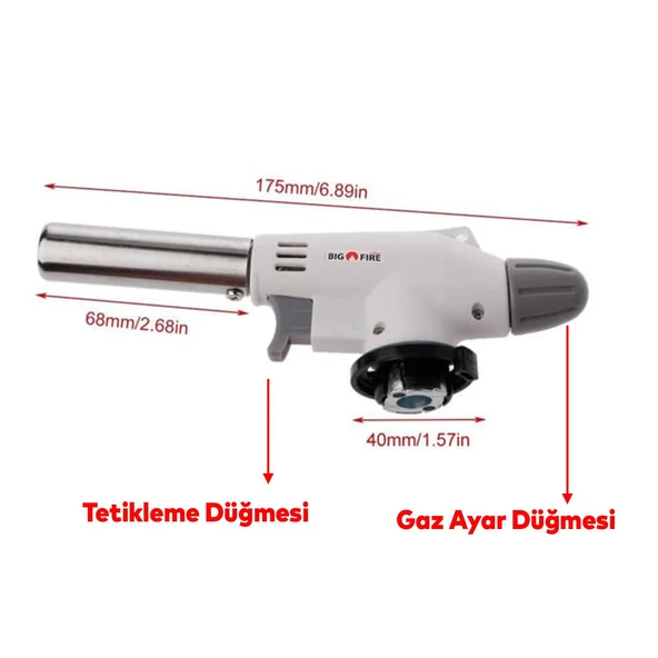 Çakmaklı Pürmüz Yedek Kartuşu Kamp Gazı 227 Gram Piknik Kamp Mangal Mutfak Ateş Tutuşturucu Set - 6