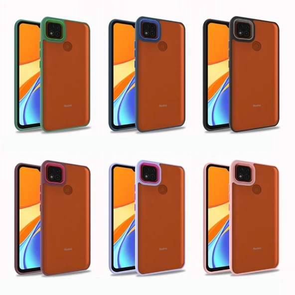 Xiaomi Redmi 9C Kılıf Zore Flora Kapak - 3