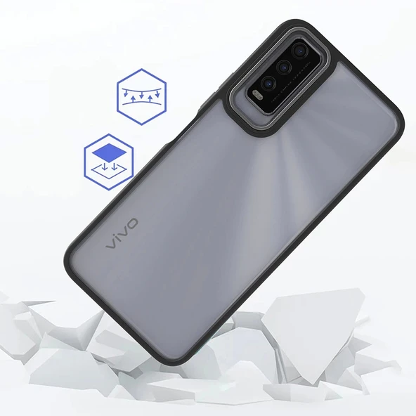 Vivo Y11S Kılıf Zore Flora Kapak - 3