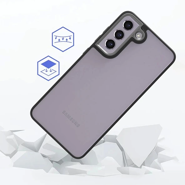 Galaxy S21 FE Kılıf Zore Flora Kapak - Resim 2