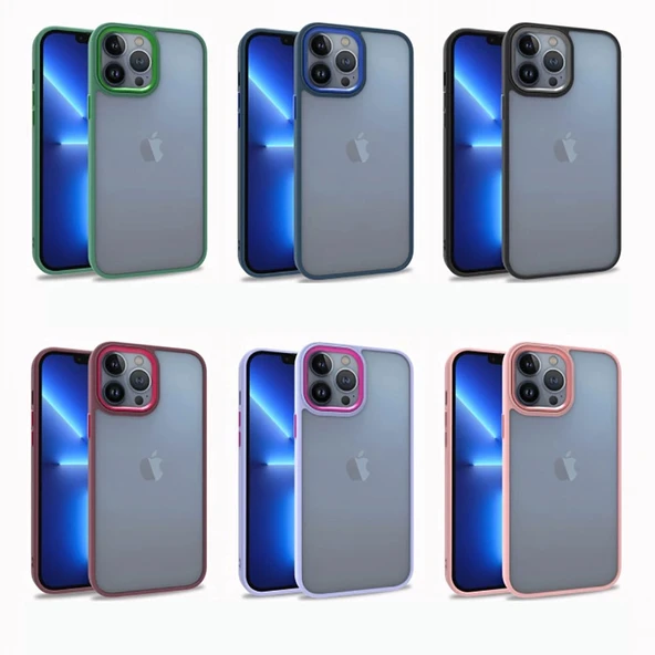 Apple iPhone 13 Pro Max Kılıf Zore Flora Kapak - Resim 2