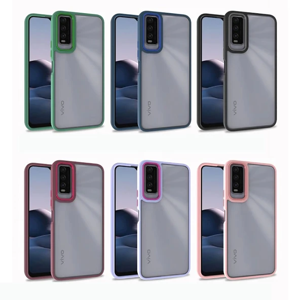 Vivo Y11S Kılıf Zore Flora Kapak - 2