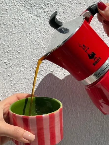 Cozy Home Popping Colors  | Cozy Cups | Cherie 200 ml Seramik Kupa - 3