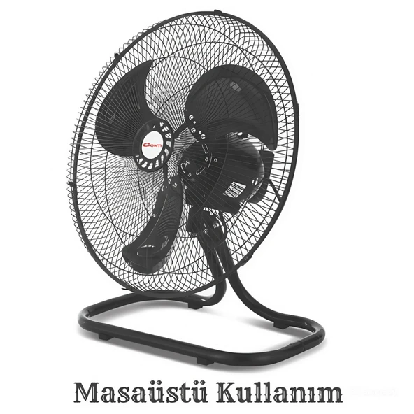 Conti CSF-410 Sanayi Tipi Vantilatör 3 Farklı Kullanım seçeneği - 4