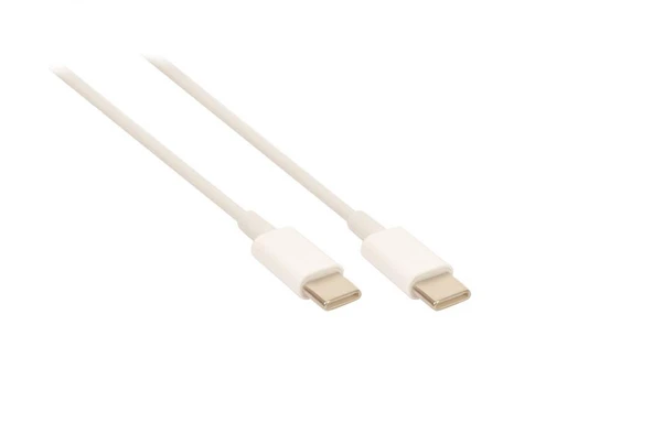 Swiss Power Type-C to Type-C Data ve Şarj Kablosu SWP-CACC01 - Beyaz ürün görseli 1