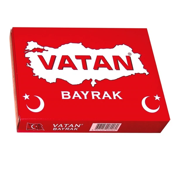 Vatan Masa Bayrağı Türk %100 Polyester 20x30 VT101 ( 10 adet) - 2