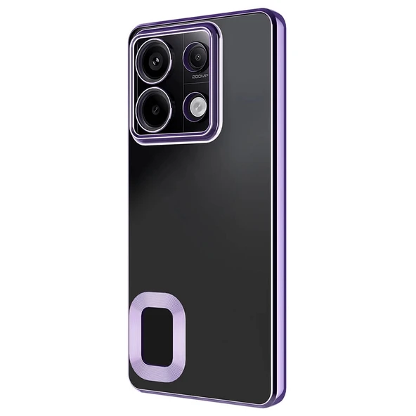 Xiaomi Redmi Note 13 Pro 5G Kılıf Kamera Korumalı Logo Gösteren Zore Omega Kapak - 5