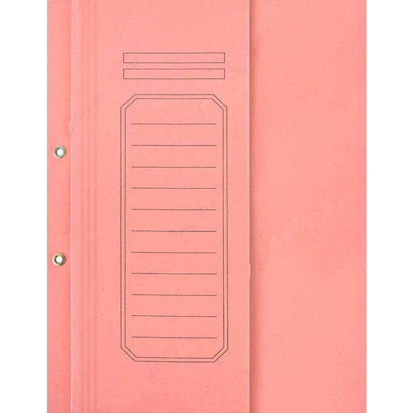 Alemdar Yarım Kapak Dosya Lüks Pembe (25 adet)
