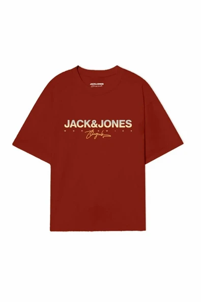 Jack Jones Canggu Logo Regular Fit Erkek Tişört 12281809