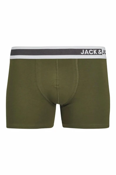 Jack Jones Jımmy Solıd 10 Lu Paket Erkek Baxer 12264001 - 6