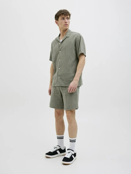 Jack Jones Jaıden Patras Relax Fit Erkek Şort 12274758 - 5