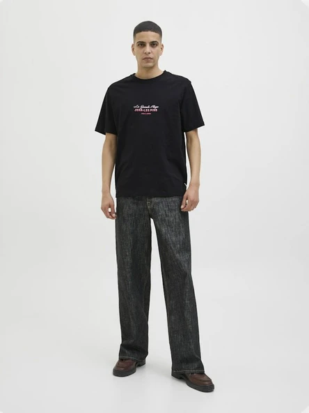 Jack Jones Canggu Chest Relax Fit Erkek Tişört 12277227 - 5