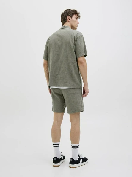 Jack Jones Jaıden Patras Relax Fit Erkek Şort 12274758 - 4