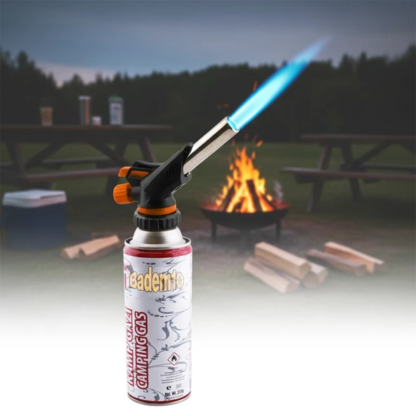 Çakmaklı Pürmüz Yedek Kartuşu Kamp Gazı 227 Gram Piknik Kamp Mangal Mutfak Ateş Tutuşturucu 2+1 Set - Resim 2