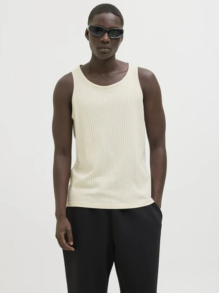 Jack Jones Infınıty Rıb Regular Fit Erkek Atlet 12277751 - Resim 2