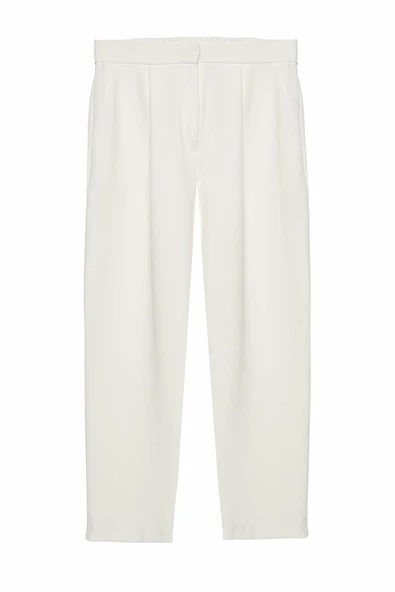 Quzu Kemer Detaylı Kadın Pantolon - Resim 3