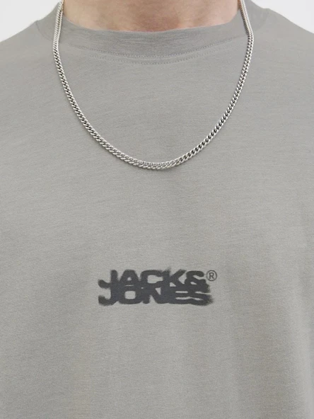 Jack Jones Sago Logo Regular Fit Erkek Tişört 12276524 - 3