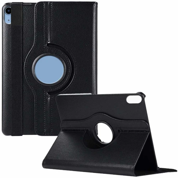Apple iPad A16 Uyumlu 10,9 inç A3354 A3355 Döner Standlı Tablet Kılıfı