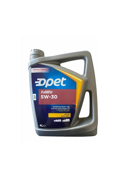 Opet Fulllife 5W-30 4 lt Motor Yağı