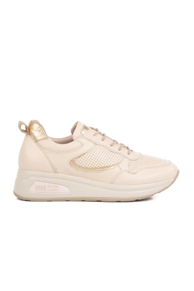 Venüs 2216654Y Kadın Hakiki Deri Bağcıklı Air Flow Günlük Ayakkabı - 5