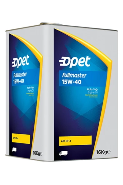 opet Fullmaster 15w40 16 Kg Teneke Motor Yağı ürün görseli 1