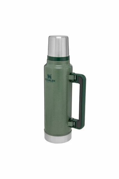 Stanley 1.5 QT Klasik Vakumlu Çelik Termos 1.4 Lt 1,4 LT - Yeşil 10-08265-001 - 2